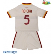 AS Roma Evan Ndicka #5 Bortedraktsett Barn 2026-27 Kortermet (+ Korte bukser)